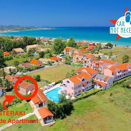 Asteraki Poolside Apartment By Dadovillas Acharavi  Zewnętrze zdjęcie